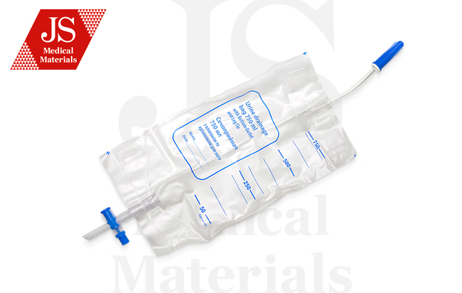 Сечоприймач JS 750 мл з клапаном та кріпленням для ноги